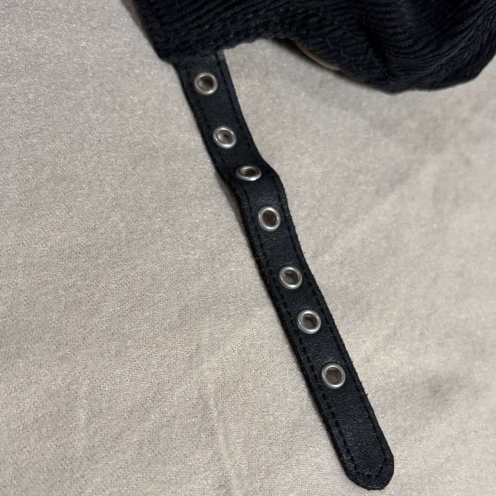 American Rag Black Embroidered Cap - Picture 4 of 6